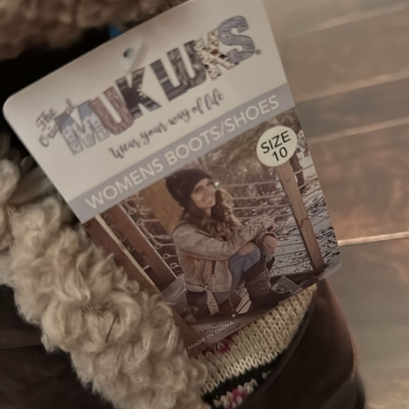 Muk Luks boots nwt 10 - Picture 8 of 9